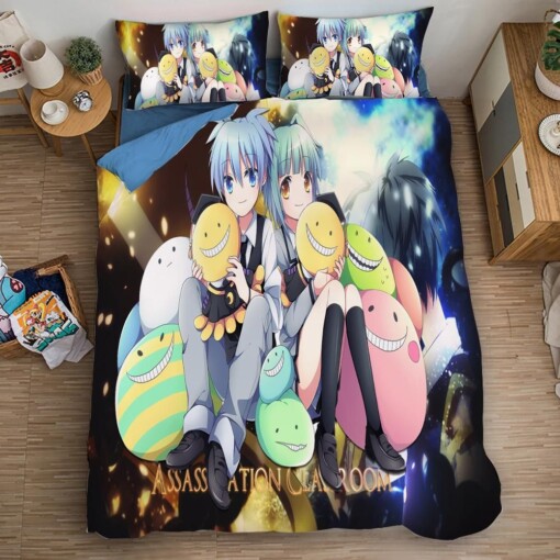 Assassination Classroom Korosensei 8 Duvet Cover Quilt Cover Pillowcase Bedding