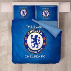 Chelsea Football Club 13 Duvet Cover Pillowcase Bedding Set Quilt