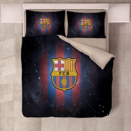 Football Football Club Barcelona Fcb 24 Duvet Cover Pillowcase Bedding