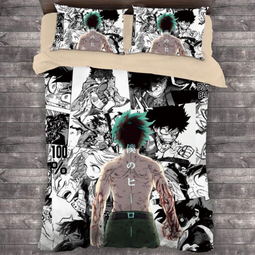 Comic My Hero Academia Midoriya Izuku 5 Duvet Cover Quilt