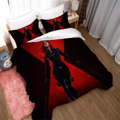 Black Widow Natasha Romanoff 3 Duvet Cover Quilt Cover Pillowcase