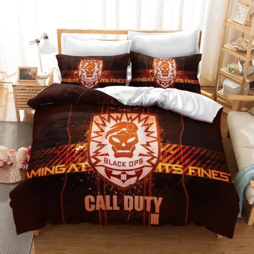 Call Of Duty 22 Duvet Cover Pillowcase Bedding Sets Home