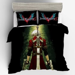 Devil May Cry 5 5 Duvet Cover Quilt Cover Pillowcase