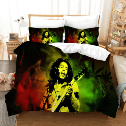 Bob Marley 5 Duvet Cover Quilt Cover Pillowcase Bedding Sets
