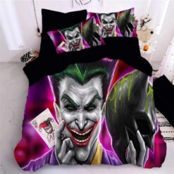 Arthur Fleck Clown 9 Duvet Cover Quilt Cover Pillowcase Bedding