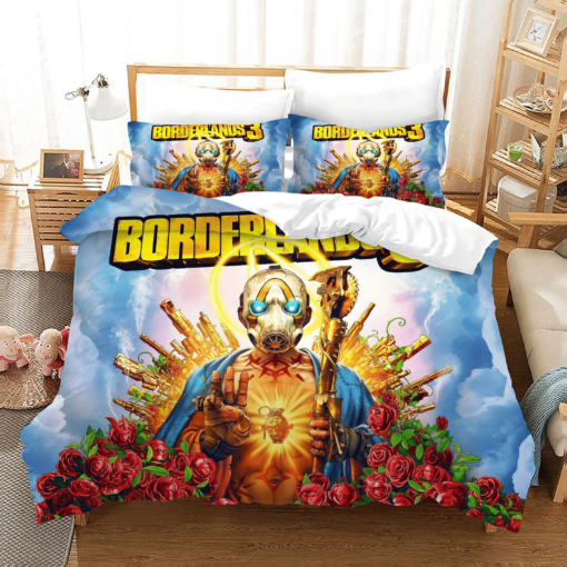 Borderlands 10 Duvet Cover Pillowcase Bedding Sets Home Bedroom Decor