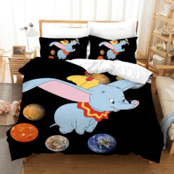 Dumbo 5 Duvet Cover Quilt Cover Pillowcase Bedding Sets Bed