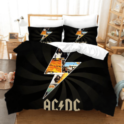 Ac Dc Music Band 11 Duvet Cover Quilt Cover Pillowcase Bedding