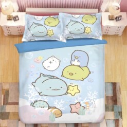 Sumikkogurashi 7 Duvet Cover Quilt Cover Pillowcase Bedding Sets Bed