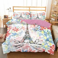 The Eiffel Tower La Tour Eiffel 2 Duvet Cover Pillowcase