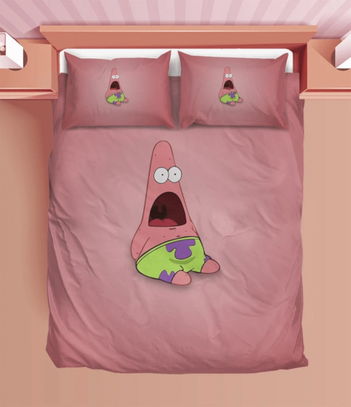 Spongebob Duvet Patrick Bedding Sets Comfortable Gift Quilt Bed Sets