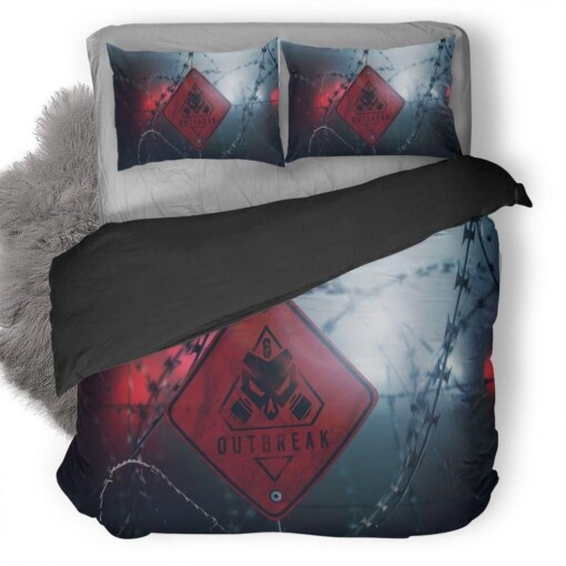 Tom Clancy Rainbow Six Siege 4 Duvet Cover Pillowcase Bedding