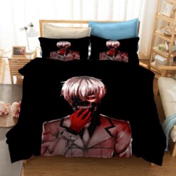 Tokyo Ghoul Kaneki Ken 18 Duvet Cover Pillowcase Bedding Set