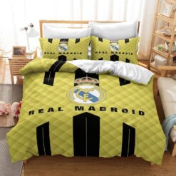 Real Madrid Football Club 6 Duvet Cover Pillowcase Bedding Sets