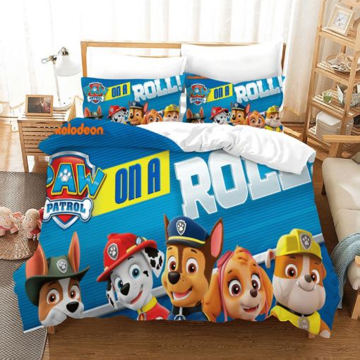 Paw Patrol Marshall 54 Duvet Cover Pillowcase Bedding Sets Home