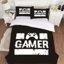 Video Game Gamepad Joystick 5 Duvet Cover Quilt Cover Pillowcase