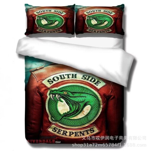 Riverdale 1 Duvet Cover Quilt Cover Pillowcase Bedding Sets Bed