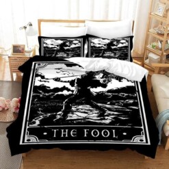 Tarot The Fool 13 Duvet Cover Quilt Cover Pillowcase Bedding