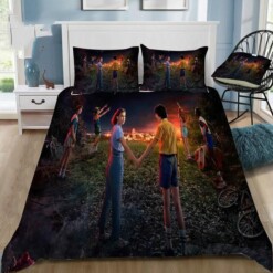 Stranger Things 2 Duvet Cover Quilt Cover Pillowcase Bedding Set