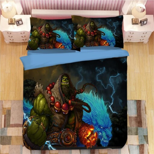 World Of Warcraft Wow 4 Duvet Cover Quilt Cover Pillowcase