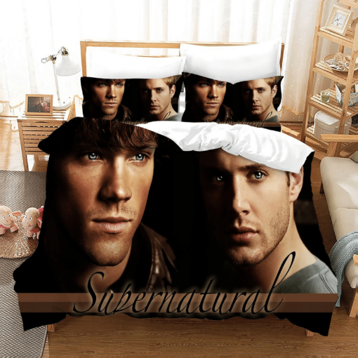 Supernatural Dean Sam Winchester 20 Duvet Cover Quilt Cover Pillowcase