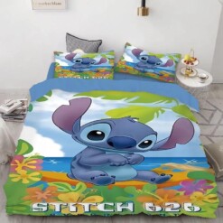 Stitch 8 Duvet Cover Quilt Cover Pillowcase Bedding Sets Bed