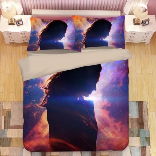 X Men Dark Phoenix 1 Duvet Cover Pillowcase Bedding Sets Home