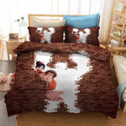 Wreck It Ralph 4 Duvet Cover Quilt Cover Pillowcase Bedding