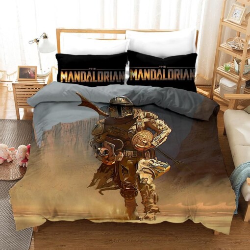 Star Wars The Mandalorian 7 Duvet Cover Quilt Cover Pillowcase