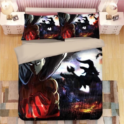 One Punch Man 13 Duvet Cover Quilt Cover Pillowcase Bedding