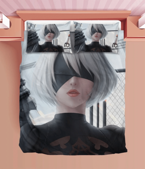 Nier Automata Duvet Nier Automata Bedding Sets Comfortable Gift Quilt