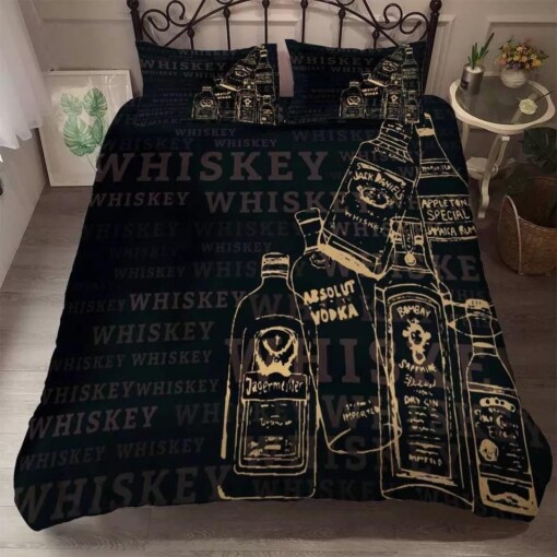 Whiskey Wine 11 Duvet Cover Pillowcase Bedding Sets Home Decor