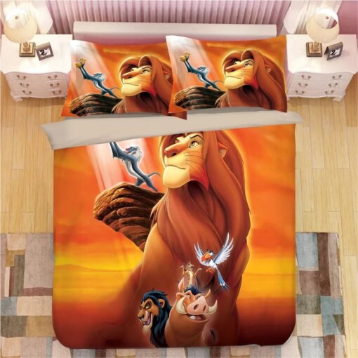 The Lion King Simba 2 Duvet Cover Bedding Sets Pillowcase