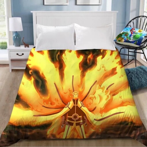Naruto Uzumaki Naruto 21 Duvet Cover Pillowcase Bedding Sets Home