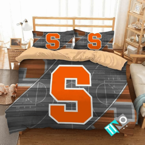 Ncaa Syracuse Orange 1 Logo N 3d Duvet Cover Bedding