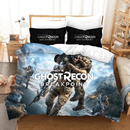 Tom Clancy Ghost Recon Breakpoint 4 Duvet Cover Quilt Cover