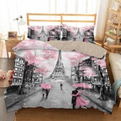 The Eiffel Tower La Tour Eiffel 4 Duvet Cover Quilt