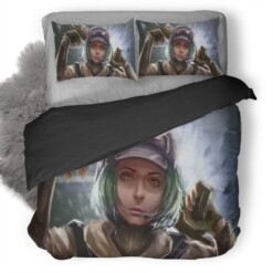 Tom Clancy Rainbow Six Siege 1 Duvet Cover Pillowcase Bedding