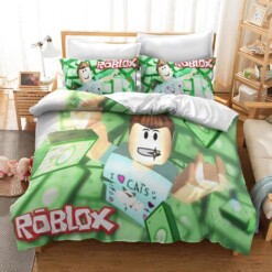 Roblox Team 19 Duvet Cover Quilt Cover Pillowcase Bedding Sets