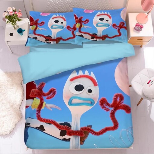 Toy Story Woody Forky 21 Duvet Cover Quilt Cover Pillowcase
