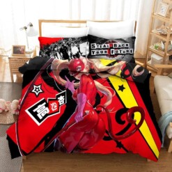 Persona 5 Anne Takamaki 3 Duvet Cover Quilt Cover Pillowcase