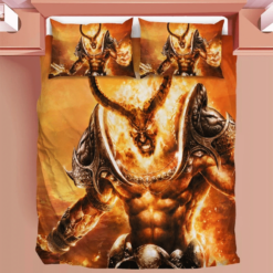 World Of Warcraft Duvet Sargeras Bedding Sets Wow Comfortable Gift