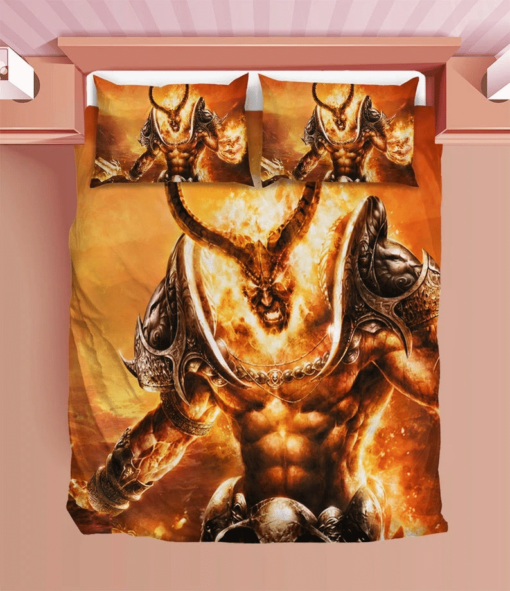 World Of Warcraft Duvet Sargeras Bedding Sets Wow Comfortable Gift