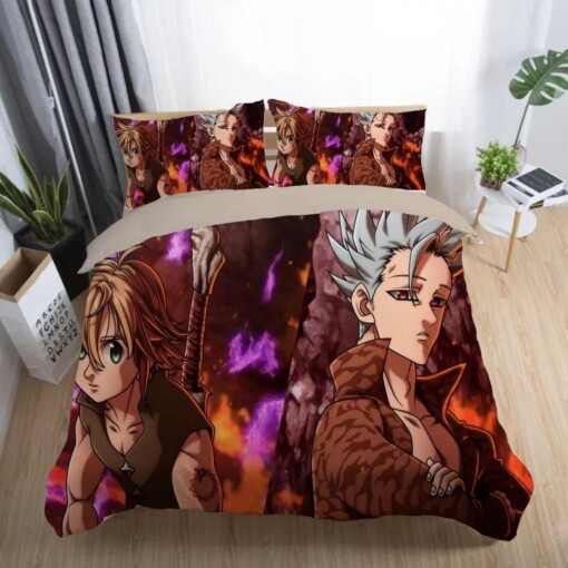 The Seven Deadly Sins 8 Duvet Cover Quilt Cover Pillowcase