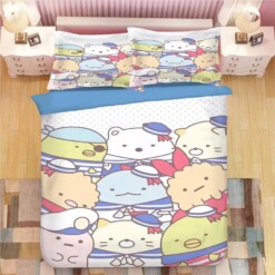 Sumikkogurashi 12 Duvet Cover Quilt Cover Pillowcase Bedding Sets Bed