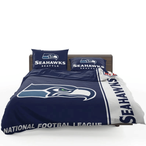 Seattle Seahawks Custom Bedding Sets Rugby Team Cover Set Set