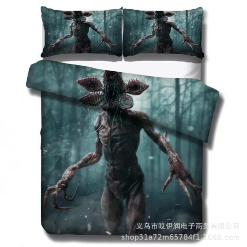 Stranger Things Demogorgon 29 Duvet Cover Quilt Cover Pillowcase Bedding