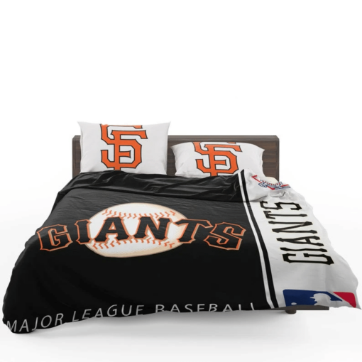 San Francisco Giants Custom Bedding Sets Baseball Team Cover Set