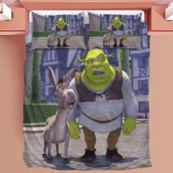 Shrek Duvet Shrek Bedding Sets Comfortable Gift Quilt Bed Sets