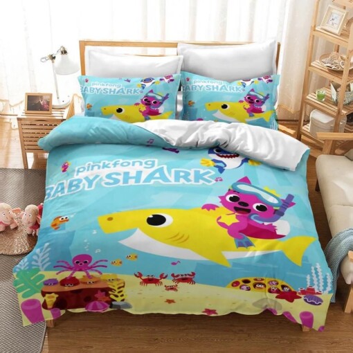 Shark Song 9 Duvet Cover Quilt Cover Bedding Sets Bed